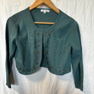 Dress cover with beads women's size 8